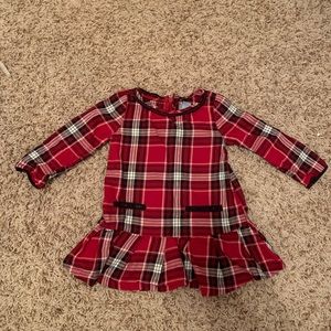 Baby Gap Plaid long sleeve dress